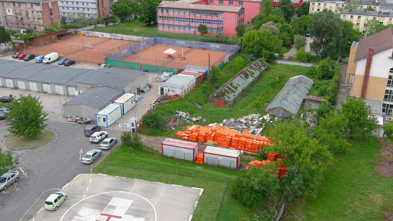 Manelli Impresa: Lavori edili Ospedale municipale Dr. Alexandru Simionescu Hunedoara
