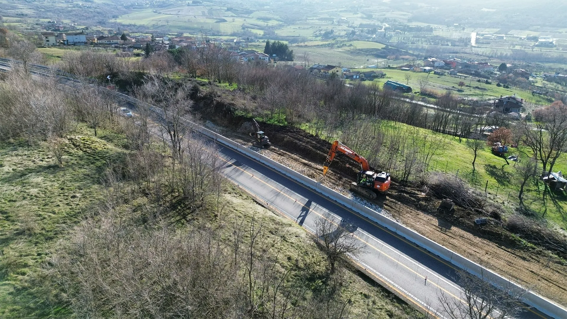 Manelli Impresa: Messa in sicurezza del tracciato stradale SS658 Potenza-Melfi