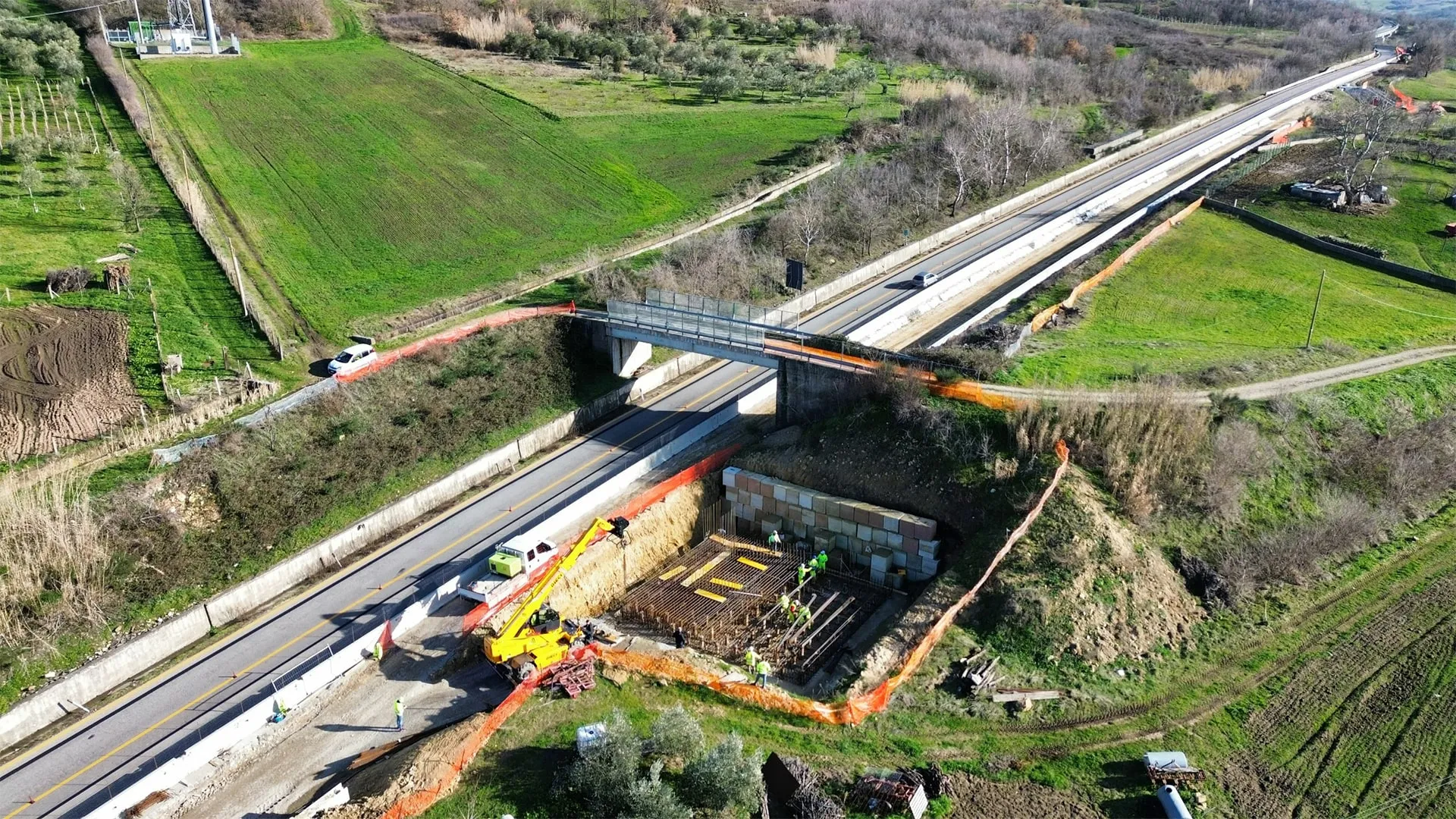 Manelli Impresa: Messa in sicurezza del tracciato stradale SS658 Potenza-Melfi