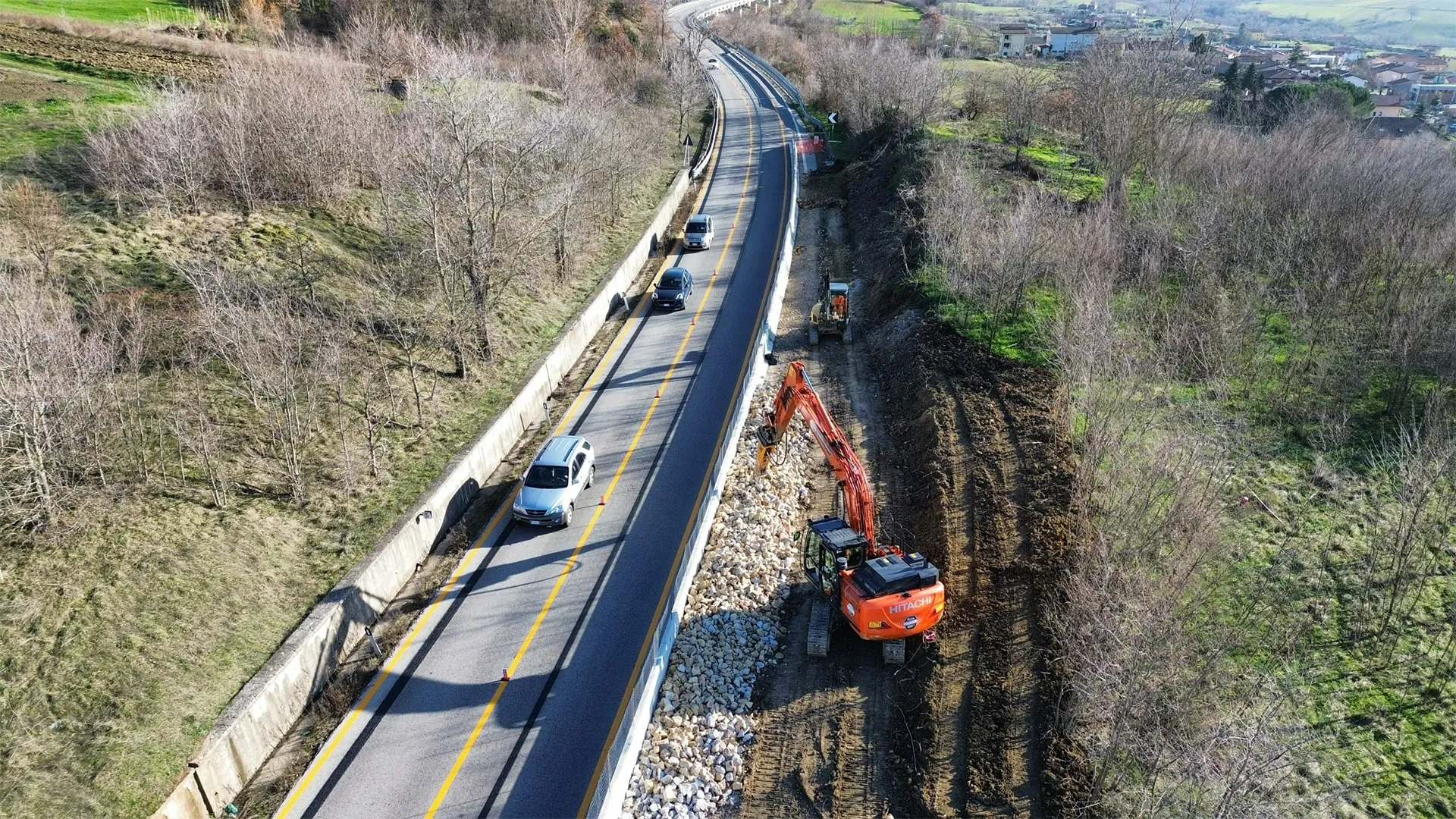 Manelli Impresa: Messa in sicurezza del tracciato stradale SS658 Potenza-Melfi